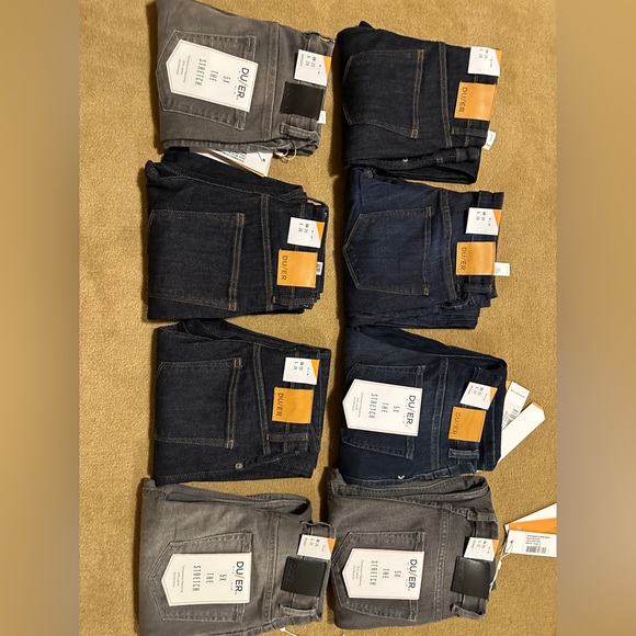 Brand new DU/ER pants in all different sizes and colors. - Picture 1 of 3